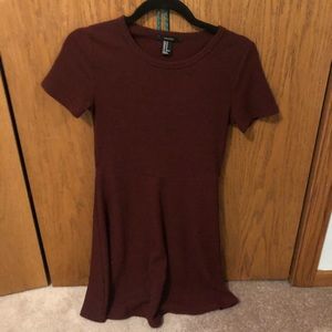 Dark Maroon Forever 21 Dress